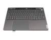 PH5CLXB-SW Original Lenovo Tastatur inkl. Topcase CH (schweiz) grau/grau mit Backlight