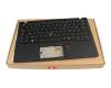 PK131L11B16 Original Lenovo Tastatur inkl. Topcase FR (französisch) schwarz/schwarz mit Backlight und Mouse-Stick
