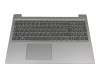 PK1329A5A19 Original Lenovo Tastatur inkl. Topcase DE (deutsch) dunkelgrau/silber