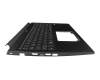 PK132T51A13 Original Acer Tastatur inkl. Topcase DE (deutsch) schwarz/schwarz mit Backlight