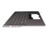 PK139CM2A13 Original Acer Tastatur inkl. Topcase DE (deutsch) grau/grau mit Backlight