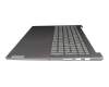PL5CVXB-GR Original Lenovo Tastatur inkl. Topcase DE (deutsch) grau/grau mit Backlight