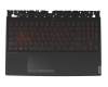 PP5YBG Original Lenovo Tastatur inkl. Topcase RU (russisch) schwarz/schwarz mit Backlight