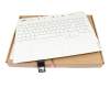 PT5CYXBG-GR Original Lenovo Tastatur inkl. Topcase DE (deutsch) weiß/weiß mit Backlight