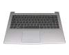 Pegatron M15CMN Original Tastatur inkl. Topcase DE (deutsch) schwarz/grau mit Backlight