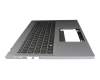 QF05P_A11BWL Original Acer Tastatur inkl. Topcase DE (deutsch) schwarz/silber mit Backlight
