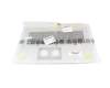 QV07T_A10B Original Acer Tastatur inkl. Topcase US (englisch) schwarz/silber B-Ware