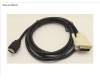 S26391-F6055-L250 Fujitsu HDMI auf DVI-D Kabel