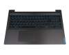 SG-86740-2DA Original LiteOn Tastatur inkl. Topcase DE (deutsch) schwarz/blau/schwarz mit Backlight