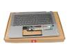 SG-A7410-2DA Original LiteOn Tastatur inkl. Topcase DE (deutsch) dunkelgrau/grau mit Backlight