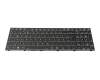 SHS Computer Nomad Gaming NP50RNJS (i9-13900H) Original Tastatur DE (deutsch) schwarz/weiß mit Backlight RGB