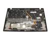 SN20W73843 Original Lenovo Tastatur inkl. Topcase FR (französisch) schwarz/schwarz mit Backlight und Mouse-Stick