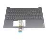 SN20W75170 Original Lenovo Tastatur inkl. Topcase US (englisch) grau/grau mit Backlight