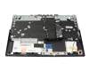 SN21B43708 Original Lenovo Tastatur inkl. Topcase DE (deutsch) schwarz/blau mit Backlight