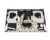 SN21F38079 Original Lenovo Tastatur inkl. Topcase FR (französisch) grau/grau mit Backlight