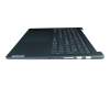 SN21M73390 Original Lenovo Tastatur inkl. Topcase ND (nordic) blau/blau mit Backlight