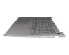 SN21Q32012 Original Lenovo Tastatur inkl. Topcase FR (französisch) grau/grau mit Backlight