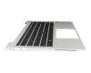 SN9191BL2 Original HP Tastatur inkl. Topcase DE (deutsch) schwarz/silber mit Backlight und Mouse-Stick