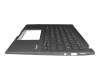 T0023R Tastatur inkl. Topcase DE (deutsch) grau/grau mit Backlight B-Ware