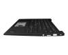 T015LR Tastatur inkl. Topcase DE (deutsch) schwarz/schwarz mit Backlight und Mouse-Stick B-Ware