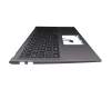 T031AR Tastatur inkl. Topcase DE (deutsch) schwarz/grau B-Ware