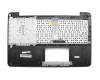 Tastatur (DE) inkl. Topcase (silber) für Asus VivoBook F555UA