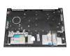 Toshiba Satellite S50W-C Original Tastatur inkl. Topcase DE (deutsch) schwarz/schwarz mit Mouse-Stick ohne Backlight