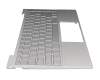 Toshiba Satellite S50W-C Original Tastatur inkl. Topcase DE (deutsch) silber/silber mit Backlight