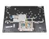 Toshiba Satellite S50W-C Original Tastatur inkl. Topcase US (englisch) grau/grau mit Backlight US International