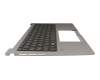 Toshiba Satellite S50W-C Original Tastatur inkl. Topcase US (englisch) schwarz/grau mit Backlight