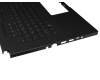 V184626EE3 Original Sunrex Tastatur inkl. Topcase DE (deutsch) schwarz/schwarz mit Backlight