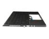 V205526AE1 Original Sunrex Tastatur inkl. Topcase DE (deutsch) schwarz/schwarz mit Backlight