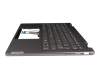 V222320AK3-GR Original Sunrex Tastatur inkl. Topcase DE (deutsch) grau/grau mit Backlight