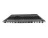 WKH53K Original Lenovo Tastatur inkl. Topcase DE (deutsch) schwarz/grau mit Backlight