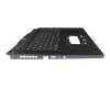 YDM ZGRD Original Acer Tastatur inkl. Topcase DE (deutsch) schwarz/schwarz mit Backlight